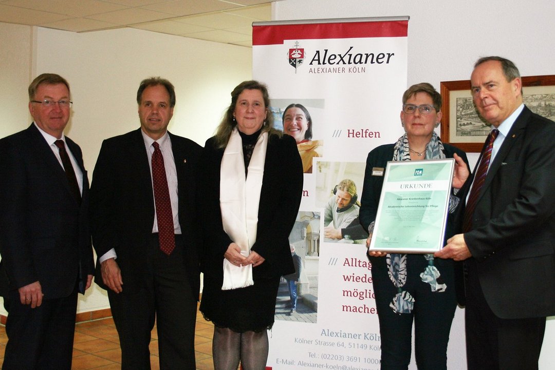 Zertifikatsübergabe