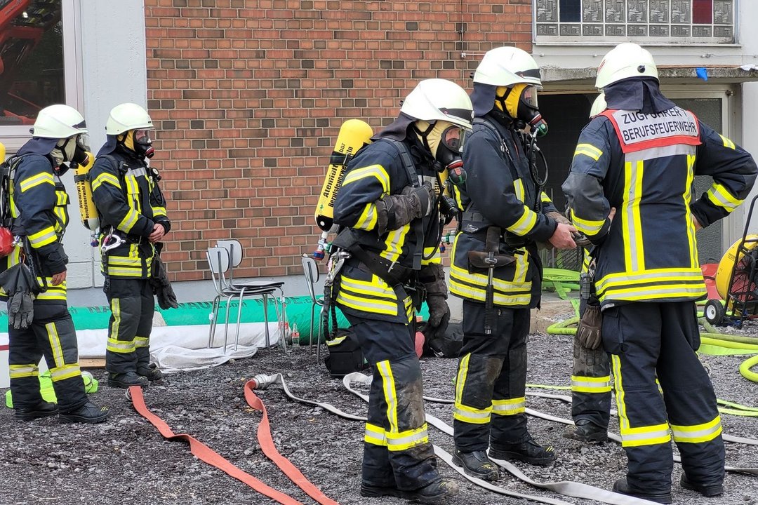 Mitglieder der Berufsfeuerwehr Köln